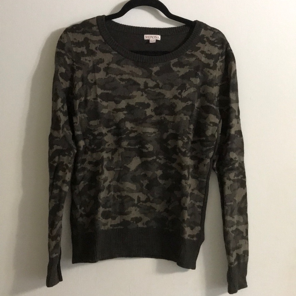 Merona Camo Sweater